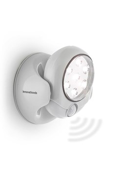 InnovaGoods Lampa LED w kolorze szarym z czujnikiem ruchu ze sklepu Limango Polska w kategorii Oświetlenie - zdjęcie 174124352