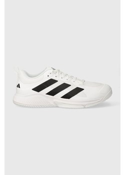 adidas Performance buty treningowe Court Team Bounce 2.0 kolor biały HR1239 ze sklepu ANSWEAR.com w kategorii Buty sportowe męskie - zdjęcie 174127090