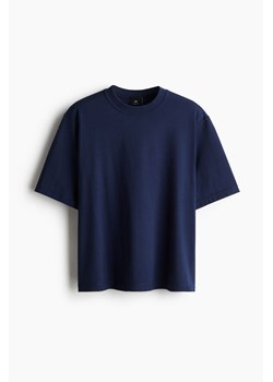 H & M - Sprany T-shirt Boxy Fit - Niebieski ze sklepu H&M w kategorii Bluzki damskie - zdjęcie 174127332