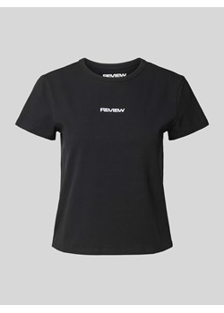 T-shirt o luźnym kroju Essentials ze sklepu Peek&Cloppenburg  w kategorii Bluzki damskie - zdjęcie 174127461