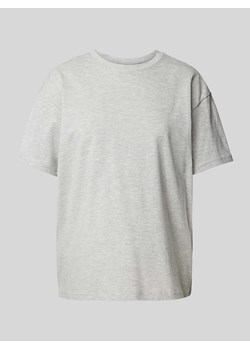 T-shirt o pudełkowym kroju z okrągłym dekoltem ze sklepu Peek&Cloppenburg  w kategorii Bluzki damskie - zdjęcie 174127752