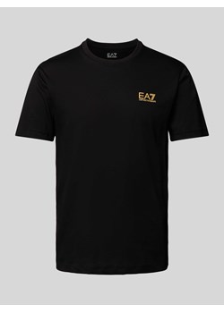 T-shirt z nadrukiem z logo ze sklepu Peek&Cloppenburg  w kategorii T-shirty męskie - zdjęcie 174127914