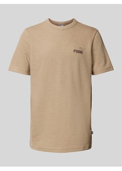T-shirt o fakturze wafla ze sklepu Peek&Cloppenburg  w kategorii T-shirty męskie - zdjęcie 174128302