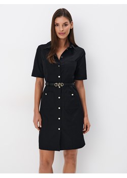 Mohito - Koszulowa sukienka mini - czarny ze sklepu Mohito w kategorii Sukienki - zdjęcie 174128671