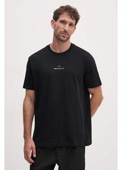 Paul&amp;Shark t-shirt bawełniany męski kolor czarny z nadrukiem 14311646 ze sklepu ANSWEAR.com w kategorii T-shirty męskie - zdjęcie 174130540