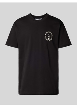T-shirt z nadrukiem z logo ze sklepu Peek&Cloppenburg  w kategorii T-shirty męskie - zdjęcie 174131713