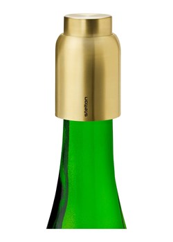 Stelton Próżniowa zakrętka &quot;Collar&quot; w kolorze złotym do butelek - 4 x 6 x 4 cm ze sklepu Limango Polska w kategorii Naczynia - zdjęcie 174133813