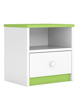 Dziecięca szafka nocna Rostok 4X - zielona ze sklepu Edinos.pl w kategorii Stoliki i szafki nocne - zdjęcie 174135471