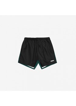 Męskie spodenki  plażowe Prosto Shorts Allo - czarne ze sklepu Sportstylestory.com w kategorii Spodenki męskie - zdjęcie 174136064