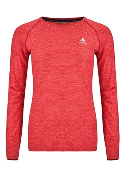 Odlo Koszulka &quot;Essentials Seamless&quot; w kolorze czerwonym do biegania ze sklepu Limango Polska w kategorii Bluzki damskie - zdjęcie 174137383