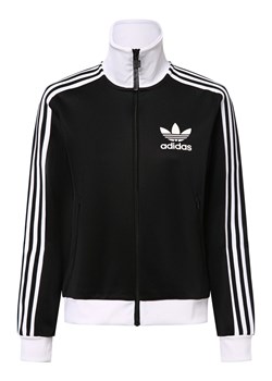 adidas Originals Damska kurtka dresowa Kobiety czarny jednolity ze sklepu vangraaf w kategorii Bluzy damskie - zdjęcie 174141143