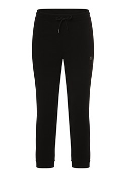 HUGO Męskie spodnie dresowe - Dimacs Mężczyźni Bawełna czarny jednolity ze sklepu vangraaf w kategorii Spodnie męskie - zdjęcie 174141150