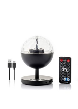 InnovaGoods Projektor LED w kolorze czarnym z głośnikiem ze sklepu Limango Polska w kategorii Oświetlenie led - zdjęcie 174142350