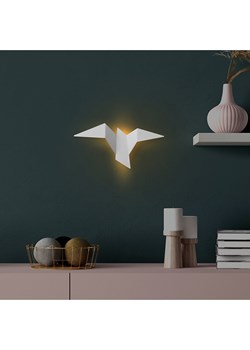 ABERTO DESIGN Lampa ścienna LED &quot;Pacali&quot; w kolorze białym - 31 x 16 cm ze sklepu Limango Polska w kategorii Lampy ścienne - zdjęcie 174142544