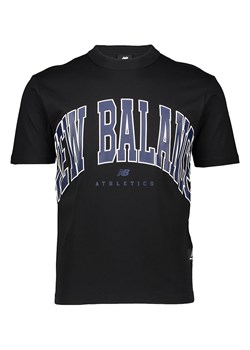 New Balance Koszulka &quot;Uni-ssentials&quot; w kolorze czarnym ze sklepu Limango Polska w kategorii Bluzki damskie - zdjęcie 174143374