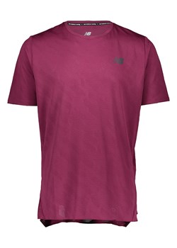 New Balance Koszulka &quot;Speed&quot; w kolorze czerwonym do biegania ze sklepu Limango Polska w kategorii T-shirty męskie - zdjęcie 174143432