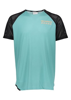 New Balance Koszulka sportowa &quot;Accelerate Pacer&quot; w kolorze turkusowym ze sklepu Limango Polska w kategorii T-shirty męskie - zdjęcie 174143440