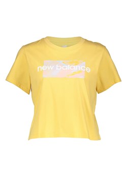 New Balance Koszulka &quot;Athletics Mystic Minerals&quot; w kolorze żółtym ze sklepu Limango Polska w kategorii Bluzki damskie - zdjęcie 174143461