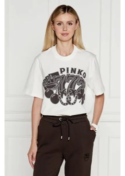 Pinko T-shirt | Regular Fit ze sklepu Gomez Fashion Store w kategorii Bluzki damskie - zdjęcie 174145431