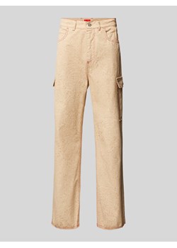 Spodnie cargo o kroju regular fit z 5 kieszeniami model ‘Kuvvet’ ze sklepu Peek&Cloppenburg  w kategorii Spodnie męskie - zdjęcie 174146373