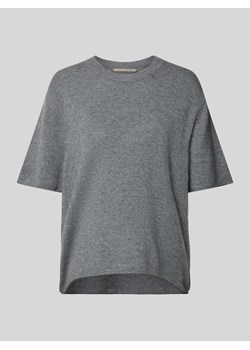 T-shirt kaszmirowy ze zrolowanym dołem ze sklepu Peek&Cloppenburg  w kategorii Bluzki damskie - zdjęcie 174146381