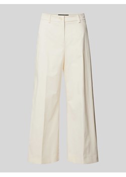 Spodnie z szeroką nogawką i bocznymi wpuszczanymi kieszeniami model ‘URIAL’ ze sklepu Peek&Cloppenburg  w kategorii Spodnie damskie - zdjęcie 174146412