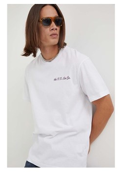Lee Koszulka w kolorze białym ze sklepu Limango Polska w kategorii T-shirty męskie - zdjęcie 174146920