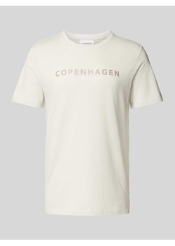 T-shirt z nadrukiem z logo i napisem ze sklepu Peek&Cloppenburg  w kategorii T-shirty męskie - zdjęcie 174148342