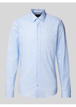Koszula biznesowa o kroju slim fit z kołnierzykiem typu kent model ‘Pit’ ze sklepu Peek&Cloppenburg  w kategorii Koszule męskie - zdjęcie 174148393
