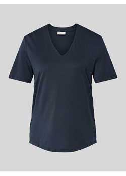 T-shirt z dekoltem w serek ze sklepu Peek&Cloppenburg  w kategorii Bluzki damskie - zdjęcie 174148434