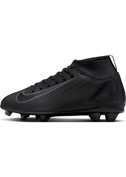 Korki piłkarskie typu high top na różne typy nawierzchni dla małych/dużych dzieci Nike Jr. Mercurial Superfly 10 - Czerń ze sklepu Nike poland w kategorii Buty sportowe dziecięce - zdjęcie 174148554