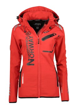 Geographical Norway Kurtka softshellowa &quot;Reine&quot; w kolorze czerwono-czarnym ze sklepu Limango Polska w kategorii Kurtki damskie - zdjęcie 174149213