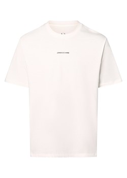 Armani Exchange Koszulka męska Mężczyźni Bawełna biały nadruk ze sklepu vangraaf w kategorii T-shirty męskie - zdjęcie 174150021