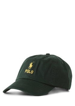 Polo Ralph Lauren Czapka męska Mężczyźni Bawełna jodłowy jednolity ze sklepu vangraaf w kategorii Czapki z daszkiem męskie - zdjęcie 174150063