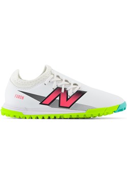 Turfy dziecięce New Balance FURON DISPATCH JNR TF V7+ SJF3TH75 – białe ze sklepu New Balance Poland w kategorii Buty sportowe dziecięce - zdjęcie 174150380