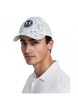 Męska czapka z daszkiem Under Armour Iso-chill Driver Mesh - biała ze sklepu Sportstylestory.com w kategorii Czapki z daszkiem męskie - zdjęcie 174151684