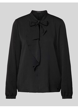 Bluzka z wiązaniem pod szyją i falbaną ze sklepu Peek&Cloppenburg  w kategorii Bluzki damskie - zdjęcie 174153012