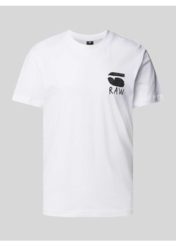 T-shirt z nadrukiem z tyłu model ‘Burger’ ze sklepu Peek&Cloppenburg  w kategorii T-shirty męskie - zdjęcie 174153064