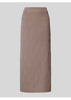 Spódnica z dzianiny z elastycznym pasem ze sklepu Peek&Cloppenburg  w kategorii Spódnice - zdjęcie 174153114