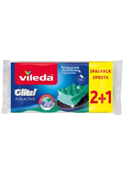 Vileda Gąbki (12 szt.) &quot;Glitzi Pur Active 2+1&quot; do mycia naczyń ze sklepu Limango Polska w kategorii Akcesoria kuchenne - zdjęcie 174153250