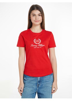 Tommy Hilfiger Koszulka w kolorze czerwonym ze sklepu Limango Polska w kategorii Bluzki damskie - zdjęcie 174154162