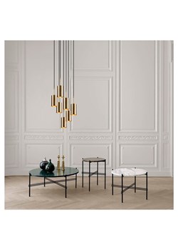 ABERTO DESIGN Lampa wisząca w kolorze złoto-czarnym - wys. 40 x Ø 43 cm ze sklepu Limango Polska w kategorii Lampy wiszące - zdjęcie 174154463