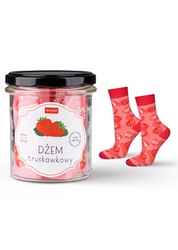 Skarpetki damskie SOXO dżem truskawkowy w słoiku ze sklepu Sklep SOXO w kategorii Skarpetki damskie - zdjęcie 174155063