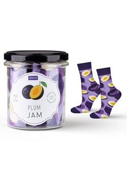 Skarpetki damskie SOXO plum jam w słoiku ze sklepu Sklep SOXO w kategorii Skarpetki damskie - zdjęcie 174155090