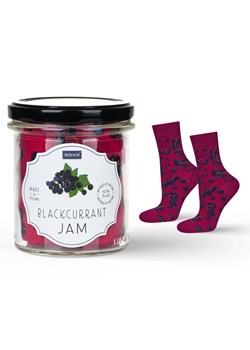 Skarpetki damskie SOXO blackcurrant jam w słoiku ze sklepu Sklep SOXO w kategorii Skarpetki damskie - zdjęcie 174155193