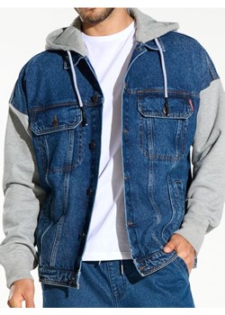 Sinsay - Kurtka jeansowa - granatowy ze sklepu Sinsay w kategorii Kurtki męskie - zdjęcie 174156344