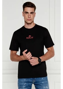 Replay T-shirt | Regular Fit ze sklepu Gomez Fashion Store w kategorii T-shirty męskie - zdjęcie 174157750