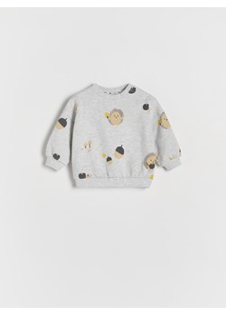 Reserved - Bluza oversize - jasnoszary ze sklepu Reserved w kategorii Odzież dla niemowląt - zdjęcie 174158271
