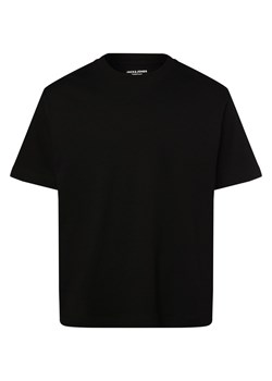 Jack & Jones Koszulka męska - JJEUrban Edge Mężczyźni Bawełna czarny jednolity ze sklepu vangraaf w kategorii T-shirty męskie - zdjęcie 174159651