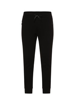 Armani Exchange Męskie spodnie dresowe Mężczyźni Bawełna czarny jednolity ze sklepu vangraaf w kategorii Spodnie męskie - zdjęcie 174159674